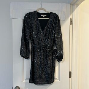 Loft size 8 sequin dress